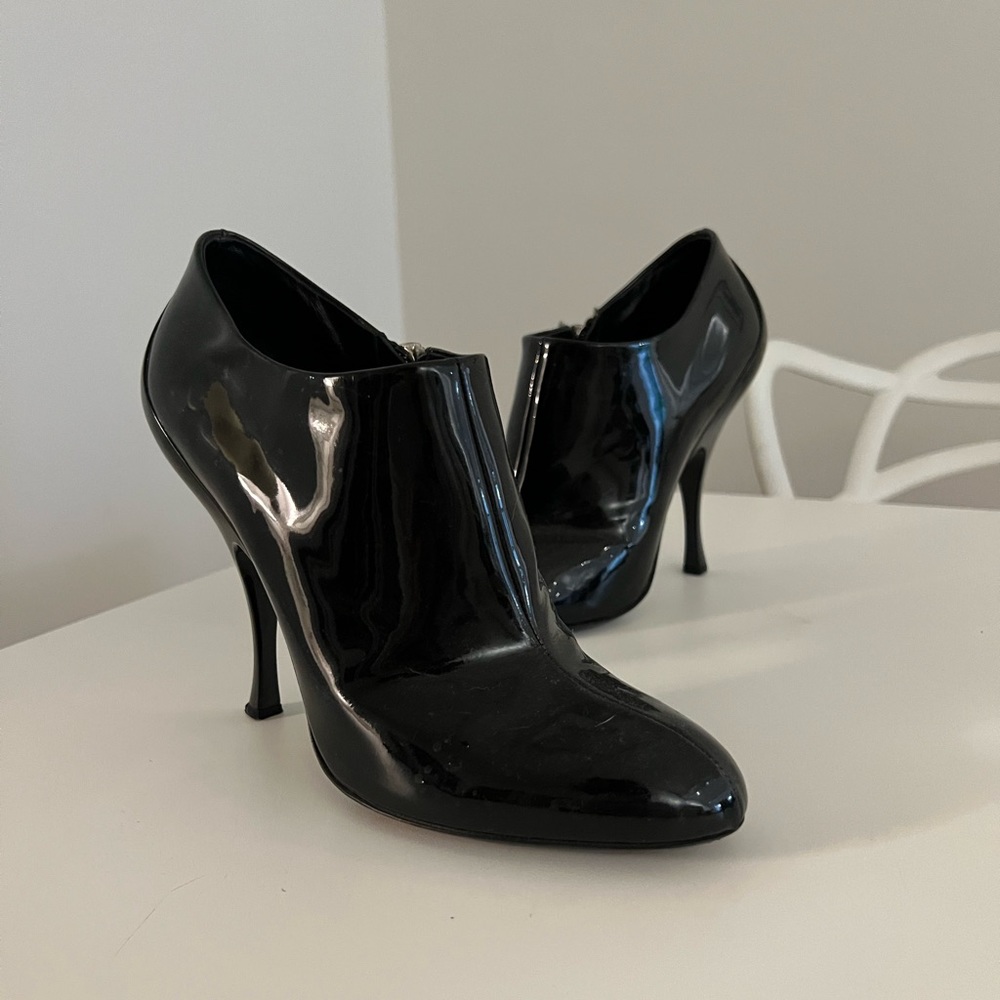Vintage Miu Miu booties circa 2002-2004